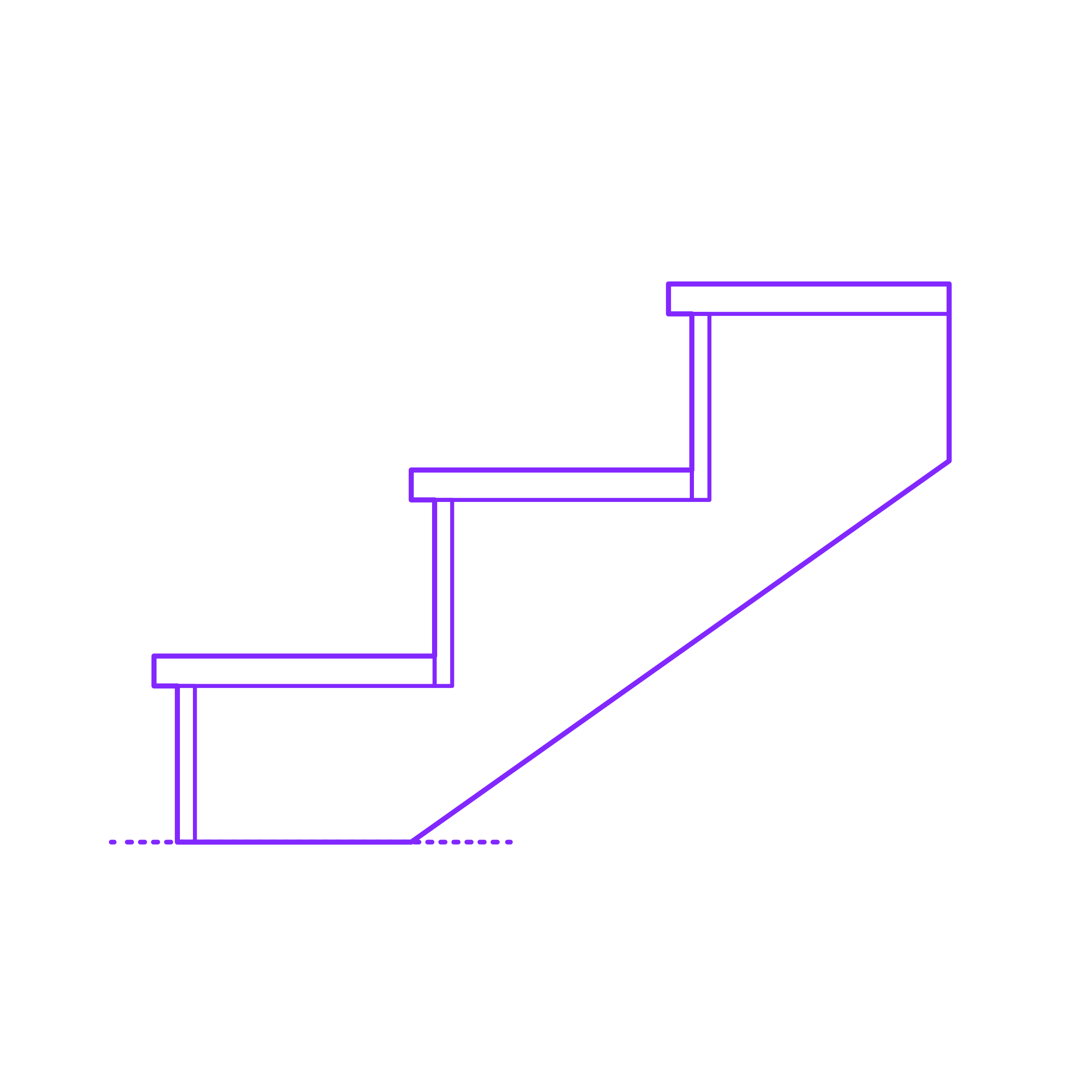 Buildings Stair Risers Treads Line Tracing Svg Vector Free Vectors